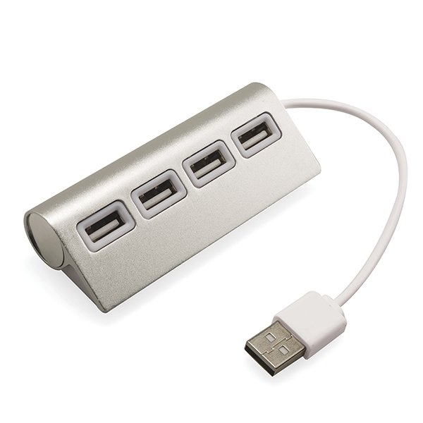 USB HUB ● 4 USB ports ● soft non scratch bottom.