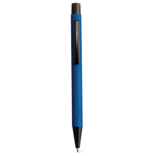 Push button ● ballpoint pen ● with rubber finish ● black ink.