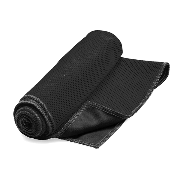 Cooling towel ● wring out water ● flick towel and use for cooling relief. Bulk Packed