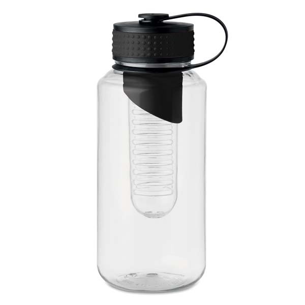 Tritan plastic water bottle ● with fruit infuser ● BPA free.