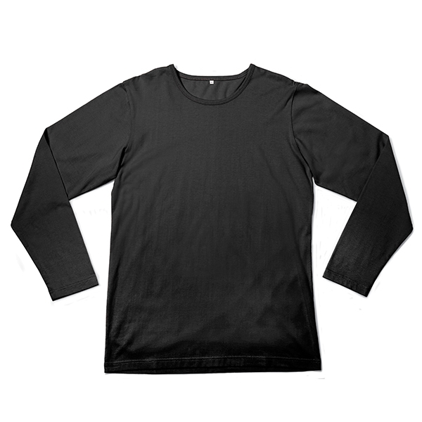 100% cotton Single jersey knit Round neck