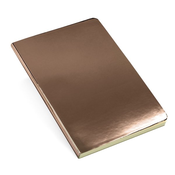 A5 notebook ● with shiny finish ● ± 160 lined pages.