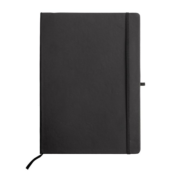 A4 notebook ● with ± 160 white lined pages.