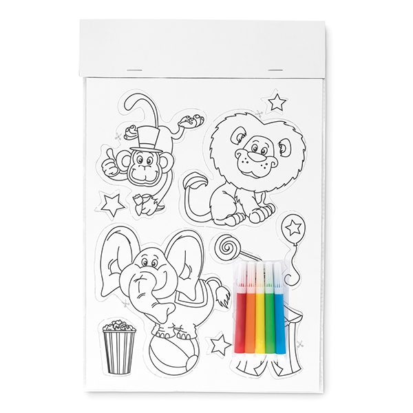 Magnetic sticker set ● markers NOT included.