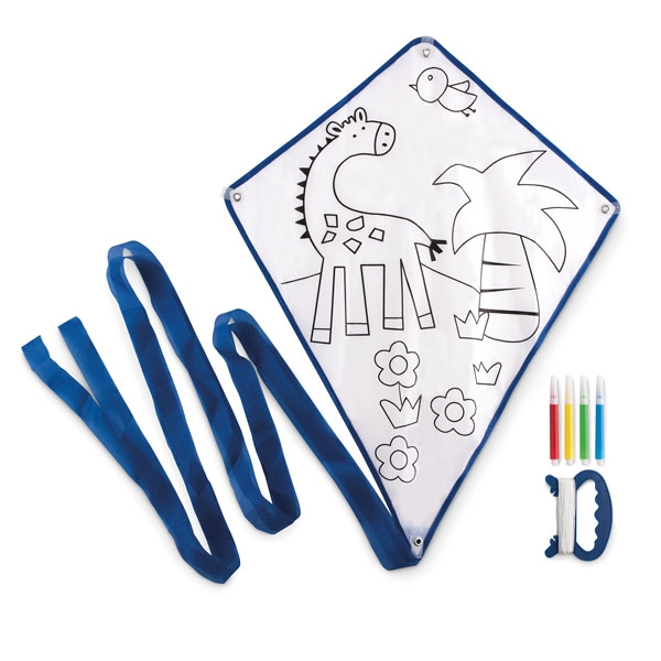 Children’s kite ● with 4 colour markers.